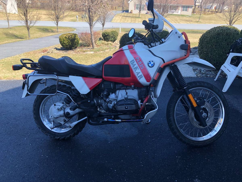 Illustration for article titled Would You be an Airhead to Pay $6,700 For This 1991 BMW R100G/S?